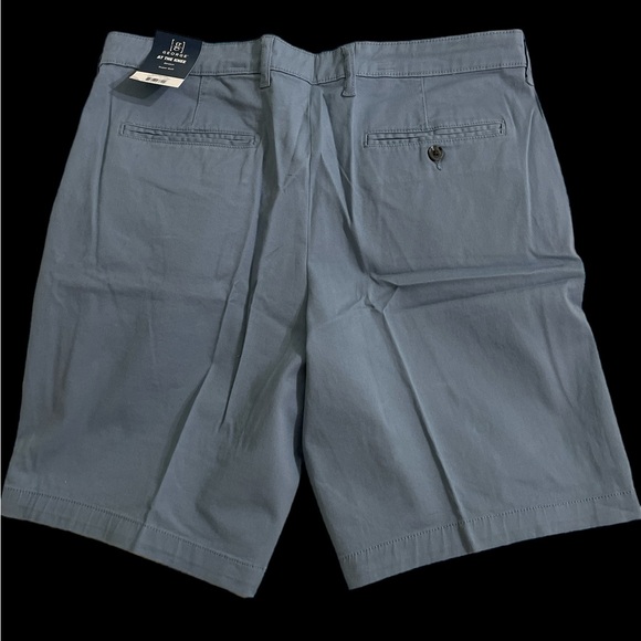 Men’s slate blue flat front shorts 34 9” inseam NWT - Picture 3 of 3